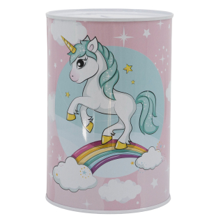 Pokladnička pre deti - Unicorn Piggy Bank Large Cany XL Unicorn Metal