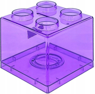 Pokladnička pre deti - Piggy Bank: Purple Block.