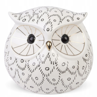 Pokladnička pre deti - Piggy Bank W115a Owl Ibis Peniaze Gift