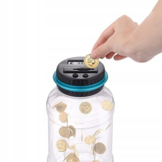 Pokladnička pre deti - Piggy Bank s poľským pultom meny