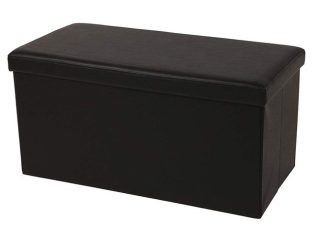 Sedací vak - Skladacia lúka s úložným priestorom Black Sleekee 78x38x38