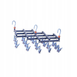 Vešiak do predsiene - XL Metal Medal Hanger Black 60 cm + zostava