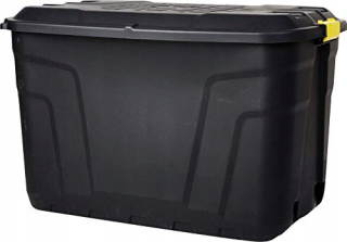 Prepravka, box - Krabica kontajneru na kolesách s vekom 190L