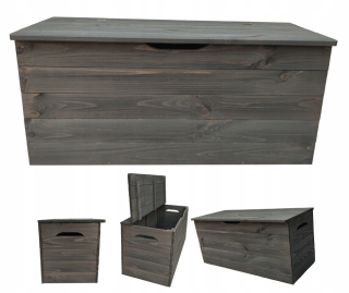 Komoda, box do spálne - Hrudník z krabice drevený kmeň kud
