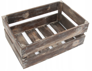 Prepravka, box - Divero Wooden Box 51 x 36 x 23 cm pre víno