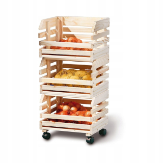 Prepravka, box - Drôtený stojan, koše na kolieskach - štyri