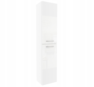 Kúpeľňa stĺp 40 cm biely lesk