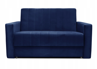 Pohovka, gauč - 2 -osobná pohovka Navy Blue -Fold -out -out