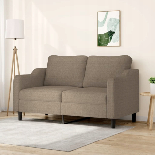 Detská pohovka, gauč - 2-osobná farebná pohovka taupe 140 cm čalúnená TKA