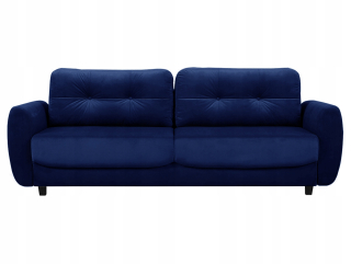 Pohovka, gauč - Scandinavian Uszak Armchair+tmavošedá prémiová pouf