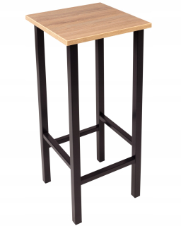 Stolík, taburetka - Solid Metal Hocker Classic 73 cm -tile, stolica