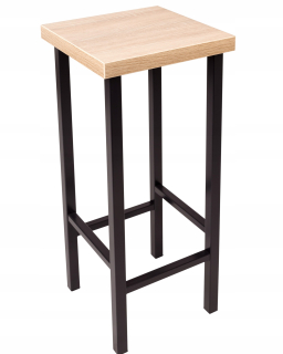 Stolík, taburetka - Solid Metal Hocker Classic 75 cm -A krok, stolica