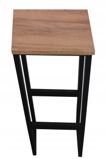 Barová stolička do kuchyne - SLOPARD SLOP pre horných 38x920mm strieborných alu
