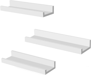 Polica do detskej izby - SongMics LWS38WT Wall Police White 38 x 10 cm
