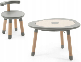 Stolík do detskej izby - Stokke premietateľný detský stôl + stolička
