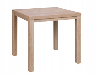 Stôl do obývačky - Tabuľka 80x80 Neplatený Sonoma Oak