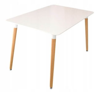 Tabuľka Bergen Furniture Karol 80 x 140 x 75 cm bukové svetlo