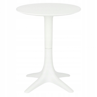 Stôl do obývačky - Tabuľka bieleho kvetu 60 cm