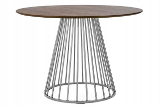 Toaletný stolík - Glam Walnut 110 Table - Mut Dyhing, Chromed