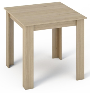 Stôl do obývačky - Kongo Table 80x80 Sonoma Kuchynský stôl pre obývaciu izbu