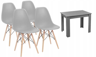Jedálenská zostava, set - Kuchynský stôl Libre Table 110x70+4 Milano stoličky