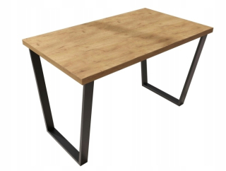 Kuchynský stôl - Podkrovná tabuľka „Trapezium V“ 120/70 cm Artisan