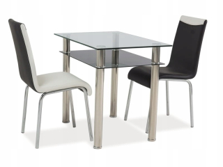 Madras Table 60x90 cm skla do kuchyne a obývacej izby