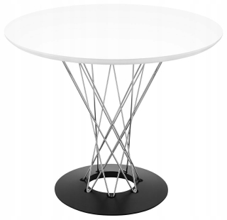 Toaletný stolík - Twist 100 Biela tabuľka - MDF, Chrome