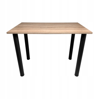 Kuchynský stôl - Modesto Basket Arm Wood Black stoličky - polypropia