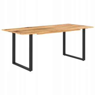 Kuchynský stôl - Jedálenský stôl, 180x90x76 cm, tuhé drevo Acacia