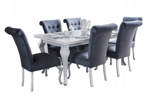Stôl so stoličkami do obývačky - Skrinka na komoda W-5 Sonoma 40 cm 5 horných zásuviek
