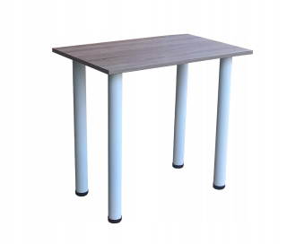 Kuchynský stôl - Kuchynský stôl 60x50 Sonoma Oak Tabac biely stôl