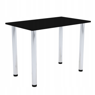 Kuchynský stôl - Loft Kitchen Table 100x60 Oak Craft / Čierne nohy