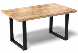Kuchynský stôl - Kuchyňa pre jedáleň Loft Oak Golden 120x60