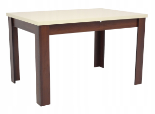 Stôl do obývačky - Zložka -out tabuľka 80x120/160 cm kuchynský salónový orech