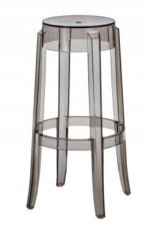 Kancelárska stolička, kreslo - Ghost Stool Grey Trans.