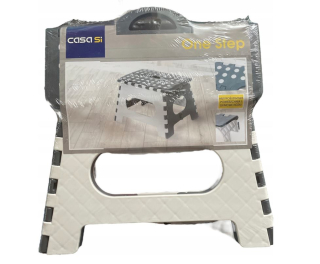 Stolica skladacia stolica Casa Si White Grey 22 cm