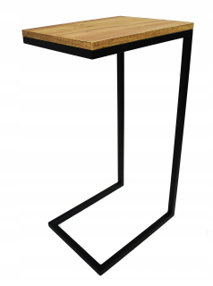 Konferenčný stolík do obývačky - Kancelárska knižnica salón Oliv 2d Anthracite Oak Artisan