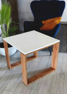 Konferenčný stolík do obývačky - Vrece sako pouf pre deti kreslo Purple Lily