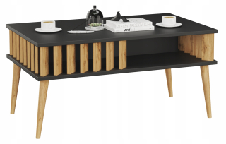 Konferenčný stolík do obývačky - ŠATNÍK ŠATNÍK S 90cm 2D 2SZ SONOMA MODERN