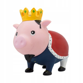 Pokladnička pre deti - Piggy Bank King pre plastový darček