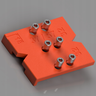 Nábytkové kolíky - 10x držiak na rukoväť nábytku pre skrinku zásuvky 128 mm