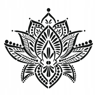 Šablóna maľovanie stenu - Maľba šablóny, šablóny maľovania, mix Mandala