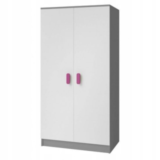 Zostava nábytku do detskej izby - Poschodová posteľ s zásuvkou 80x200 White/Oak N02