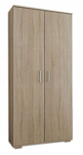 Šatníková skriňa do študenskej izby - Kalifornské šatníkové police 6 políc D2 80 cm Sonoma Oak