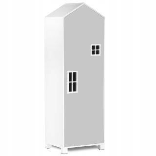 Detská skriňa - Detská šatníková rozprávka House Grey Collection Mirir