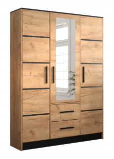 Šatníková skriňa do študenskej izby - Televízna kabinet 200 elegancia Lissy