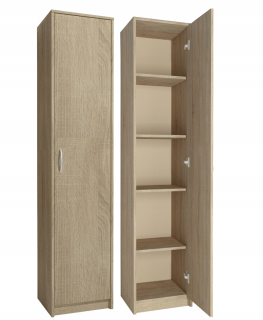 Šatniková skriňa do spálne - Bestseller Furniture Wardrobe 40x180x35 cm Sonoma Oak