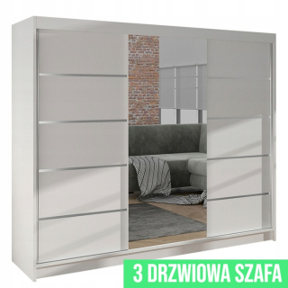 Šatníková skriňa do študenskej izby - 2 zrkadlá!