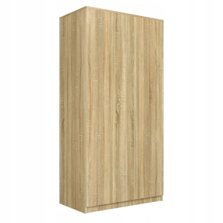Dvojdverový šatník SD-90 Sonoma Top Oak